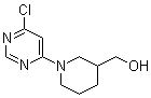 [1-(6-Chloro-pyrimidin-4-yl)-piperidin-3-yl]-methanol Structure,939986-74-0Structure