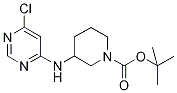 3-(6-Chloro-pyrimidin-4-ylamino)-piperidine-1-carboxylic acid tert-butyl ester Structure,939986-77-3Structure