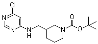 3-[(6-Chloro-pyrimidin-4-ylamino)-methyl ]-piperidine-1-carboxylic acid tert-butyl ester Structure,939986-78-4Structure