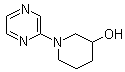 1-Pyrazin-2-yl-piperidin-3-ol Structure,939986-87-5Structure