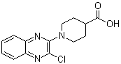 1-(3-Chloro-quinoxalin-2-yl)-piperidine-4-carboxylic acid Structure,939986-88-6Structure