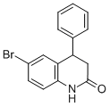 6-Bromo-3,4-dihydro-4-phenyl-carbostyril Structure,94025-76-0Structure