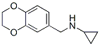 1,4-Benzodioxin-6-methanamine, n-cyclopropyl-2,3-dihydro- Structure,940364-42-1Structure