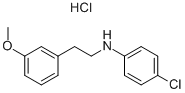 (4-Chloro-phenyl)-[2-(3-methoxy-phenyl)-ethyl]-amine hydrochloride Structure,94085-81-1Structure