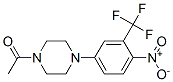 1-(4-(4-Nitro-2-(trifluoromethyl)phenyl)piperazin-1-yl)ethanone Structure,940860-26-4Structure