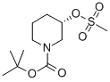 (S)-tert-butyl 3-(methylsulfonyloxy)piperidine-1-carboxylate Structure,940890-90-4Structure