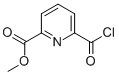 2-Pyridinecarboxylic acid, 6-(chlorocarbonyl)-, methyl ester (9ci) Structure,94111-79-2Structure