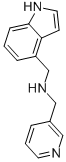 (1H-indol-4-ylmethyl)(pyridin-3-ylmethyl)amine Structure,941239-16-3Structure