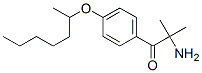 1-Propanone, 2-amino-2-methyl-1-[4-[(1-methylhexyl)oxy]phenyl]- Structure,941575-20-8Structure