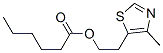 2-(4-Methylthiazol-5-yl)ethyl hexanoate Structure,94159-32-7Structure