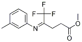 Methyl 5,5,5-trifluoro-4-(m-tolylimino)pentanoate Structure,941674-24-4Structure