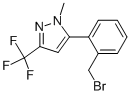 5-[2-(Bromomethyl)phenyl]-1-methyl-3-(trifluoromethyl)-1h-pyrazole Structure,941716-87-6Structure