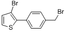 3-Bromo-2-[4-(bromomethyl)phenyl]thiophene Structure,941716-98-9Structure