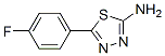 2-Amino-5-(4-fluorophenyl)-1 3 4-thiadiazole Structure,942-70-1Structure