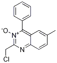 2-(Chloromethyl)-6-methyl-4-phenyl-quinazoline 3-oxide Structure,94206-84-5Structure