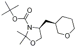 (S)-tert-butyl2,2-dimethyl-4-(((r)-tetrahydro-2h-pyran-3-yl)methyl)oxazolidine-3-carboxylate Structure,942144-34-5Structure