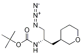 Tert-butyl (s)-1-azido-3-((r)-tetrahydro-2h-pyran-3-yl)propan-2-ylcarbamate Structure,942145-24-6Structure