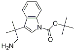 Tert-butyl 3-(1-amino-2-methylpropan-2-yl)-1h-indole-1-carboxylate Structure,942148-12-1Structure