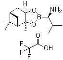 [3As-[2(s*),3aa,4b,6b,7aa]]-六氫-3a,5,5-三甲基-alpha-(1-甲基乙基)-4,6-甲烷-1,3,2-苯并二氧雜戊硼烷-2-甲胺三氟乙酸酯結(jié)構(gòu)式_94242-81-6結(jié)構(gòu)式