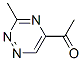 Ethanone, 1-(3-methyl-1,2,4-triazin-5-yl)-(9ci) Structure,94243-23-9Structure