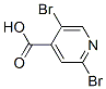 2,5-二溴異煙酸結(jié)構(gòu)式_942473-59-8結(jié)構(gòu)式