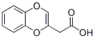 1,4-Benzodioxin-2-acetic acid Structure,942631-78-9Structure