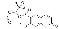 Acetyldihydromicromelin A Structure,94285-22-0Structure