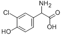 Amino-(3-chloro-4-hydroxy-phenyl)-aceticacid Structure,943-31-7Structure