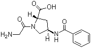 (2S,4r)-1-(2-氨基乙?；?-4-苯酰胺吡咯烷-2-羧酸結(jié)構(gòu)式_943134-39-2結(jié)構(gòu)式