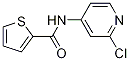 N-(2-chloropyridin-4-yl)thiophene-2-carboxamide Structure,943408-95-5Structure