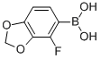 2-Fluoro-3,4-methylenedioxyphenylboronic acid Structure,943830-75-9Structure