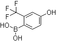 4-Hydroxy-2-(trifluoromethyl)phenylboronic acid Structure,943918-05-6Structure