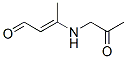 2-Butenal, 3-[(2-oxopropyl)amino]-, (e)-(9ci) Structure,94393-91-6Structure