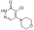 4-Chloro-5-morpholin-4-ylpyridazin-3(2H)-one Structure,944-88-7Structure