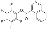 Pentafluorophenyl isoquinoline-4-carboxylate Structure,944450-77-5Structure