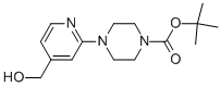 Tert-butyl 4-[4-(hydroxymethyl)pyrid-2-yl]piperazine-1-carboxylate Structure,944450-80-0Structure