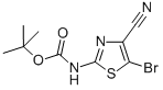 N-Boc-2-amino-5-bromothiazole-4-carbonitrile Structure,944804-80-2Structure