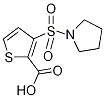 3-(Pyrrolidin-1-ylsulfonyl)thiophene-2-carboxylic acid Structure,944895-22-1Structure