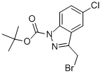 Tert-butyl3-(bromomethyl)-5-chloro-1h-indazole-1-carboxylate Structure,944899-43-8Structure