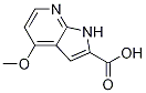 4-Methoxy-1h-pyrrolo[2,3-b]pyridine-2-carboxylic acid Structure,944900-58-7Structure