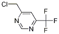 4-(Chloromethyl)-6-(trifluoromethyl)pyrimidine Structure,944901-47-7Structure