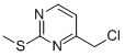 4-(Chloromethyl)-2-(methylthio)pyrimidine Structure,944902-34-5Structure