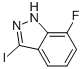 7-Fluoro-3-iodo-1H-indazole Structure,944904-38-5Structure