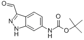 (3-Formyl-1h-indazol-6-yl)-carbamic acid tert-butyl ester Structure,944904-72-7Structure