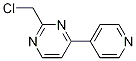 2-(Chloromethyl)-4-(pyridin-4-yl)pyrimidine Structure,944906-18-7Structure