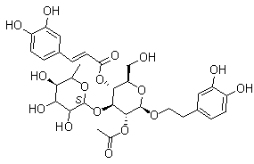 2-Acetylacteoside standard Structure,94492-24-7Structure