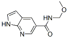 1H-Pyrrolo[2,3-b]pyridine-5-carboxylic acid methoxy-methyl-amide Structure,944936-49-6Structure