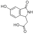 (5-Hydroxy-3-oxo-2,3-dihydro-1h-isoindol-1-yl)-acetic acid Structure,94512-05-7Structure