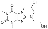 8-(Bis(2-hydroxyethyl)amino)-1,3,7-trimethyl-3,7-dihydro-1h-purine-2,6-dione Structure,94523-37-2Structure