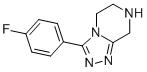 1,2,4-Triazolo[4,3-a]pyrazine, 3-(4-fluorophenyl)-5,6,7,8-tetrahydro- Structure,945262-25-9Structure